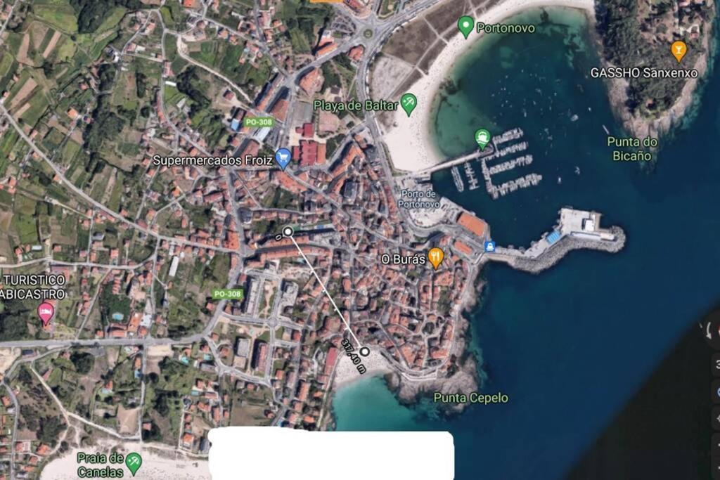 Desconectaengalicia Bellavista, Playa Canelinas Portonovo Exterior foto